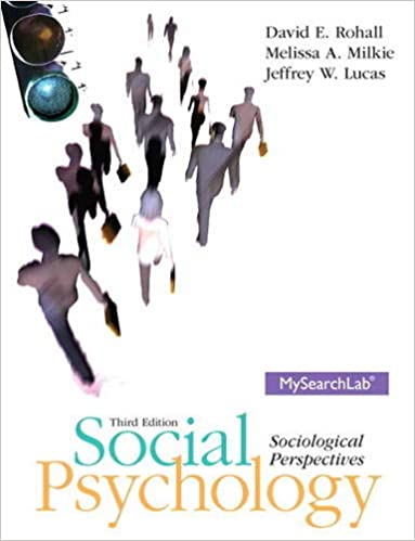خرید و دانلود نسخه کامل کتاب Social Psychology: Sociological Perspectives (Mysearchlab) (3rd Edition) – PDF