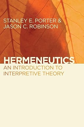 خرید و دانلود نسخه کامل کتاب Hermeneutics: An Introduction to Interpretive Theory – + Pdf