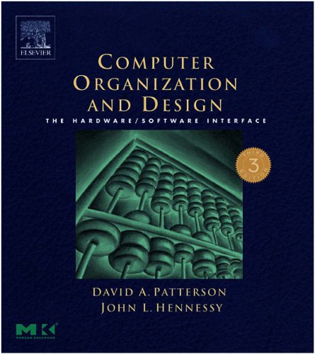 خرید و دانلود نسخه کامل کتاب Computer Organization and Design  Third Edition: The Hardware Software Interface  Third Edi