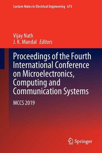 خرید و دانلود نسخه کامل کتاب Proceedings of the Fourth International Conference on Microelectronics  Computing and Commu