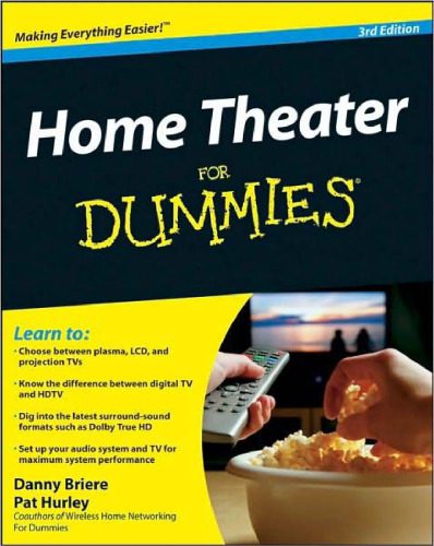 خرید و دانلود نسخه کامل کتاب Home Theater For Dummies (For Dummies (Computer Tech))