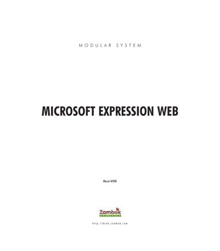 خرید و دانلود نسخه کامل کتاب Microsoft Expression Web 2 (Zambak)