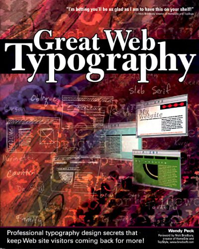 خرید و دانلود نسخه کامل کتاب Great Web Typography