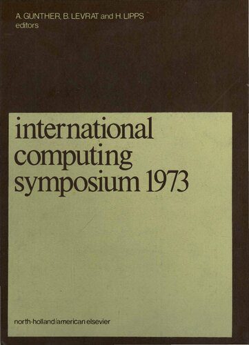 خرید و دانلود نسخه کامل کتاب International Computing Symposium 1973