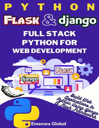 خرید و دانلود نسخه کامل کتاب Python Flask and Django | Full Stack Python for Web Development: Build Web Applications in