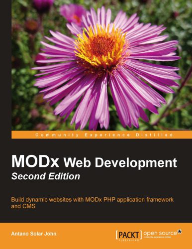 خرید و دانلود نسخه کامل کتاب MODx 2.0 Web Development
