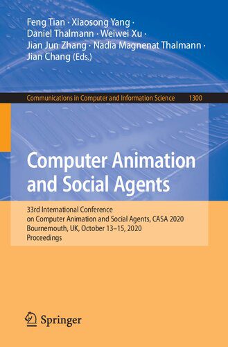 خرید و دانلود نسخه کامل کتاب Computer Animation and Social Agents: 33rd International Conference on Computer Animation a