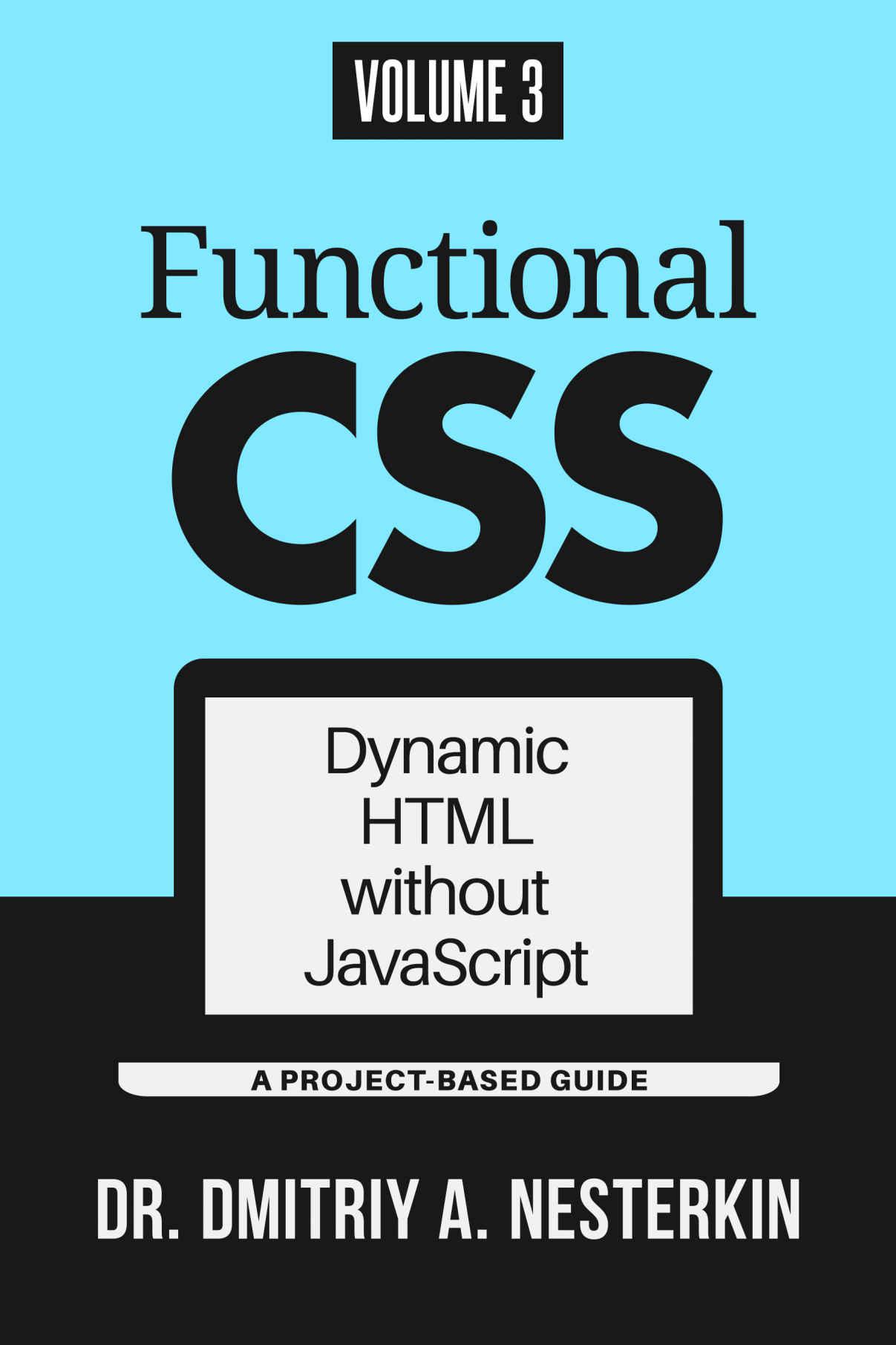 خرید و دانلود نسخه کامل کتاب Functional CSS: Dynamic HTML without JavaScript