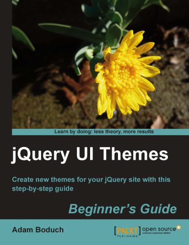 خرید و دانلود نسخه کامل کتاب JQuery UI Themes Beginner s Guide
