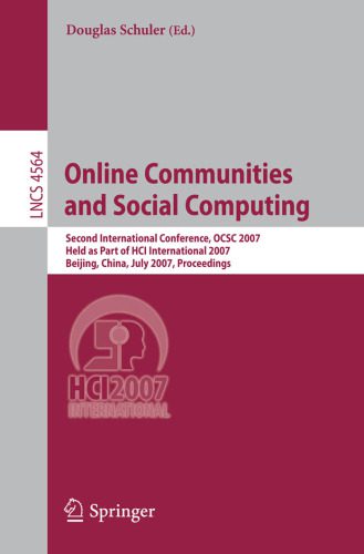 خرید و دانلود نسخه کامل کتاب Online Communities and Social Computing: Second International Conference  OCSC 2007  Held a