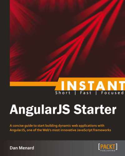 خرید و دانلود نسخه کامل کتاب Instant AngularJS Starter
