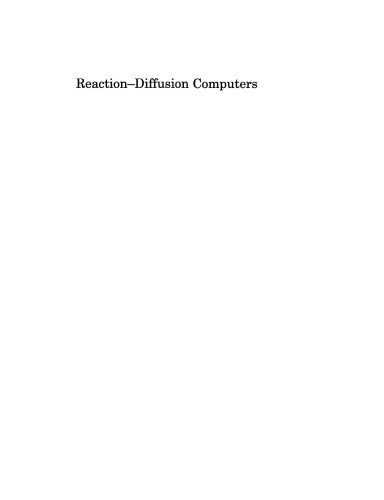 خرید و دانلود نسخه کامل کتاب Reaction-diffusion computers