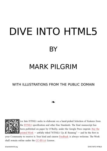 خرید و دانلود نسخه کامل کتاب HTML5: Up and Running