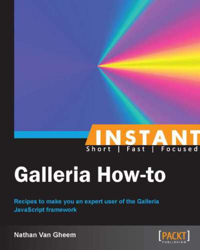 خرید و دانلود نسخه کامل کتاب Instant Galleria How-to