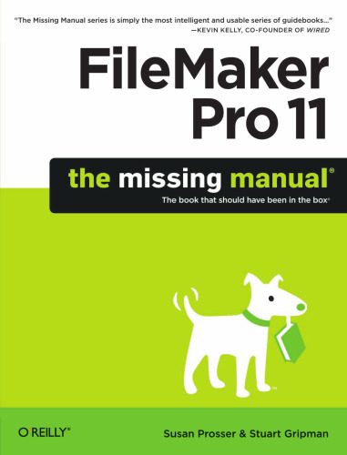 خرید و دانلود نسخه کامل کتاب FileMaker Pro 11: The Missing Manual