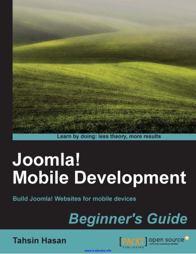 خرید و دانلود نسخه کامل کتاب Joomla! Mobile Development: Build Joomla websites for mobile devices