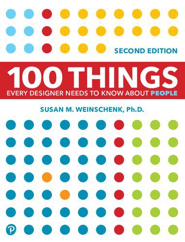 خرید و دانلود نسخه کامل کتاب 100 Things Every Designer Needs to Know About People