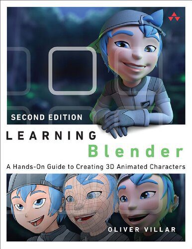 خرید و دانلود نسخه کامل کتاب Learning Blender: A Hands-On Guide to Creating 3D Animated Characters