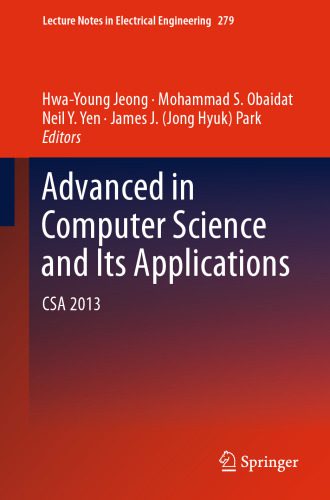 خرید و دانلود نسخه کامل کتاب Advances in Computer Science and its Applications: CSA 2013