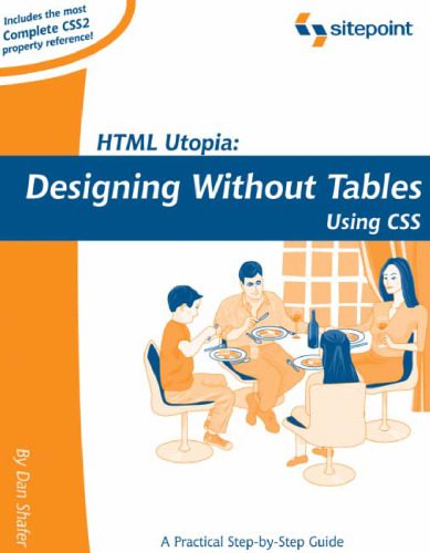 خرید و دانلود نسخه کامل کتاب HTML Utopia: Designing Without Tables Using CSS
