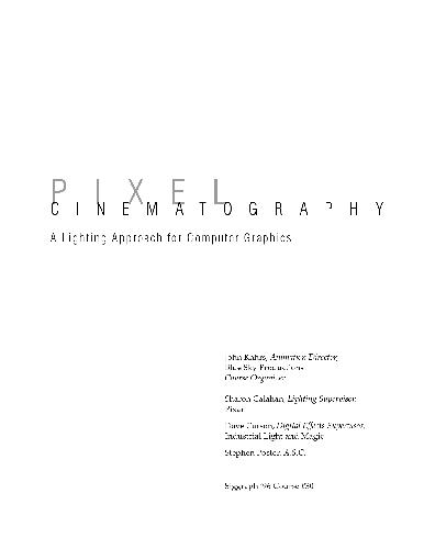 خرید و دانلود نسخه کامل کتاب A Lighting Approach for Computer Graphics