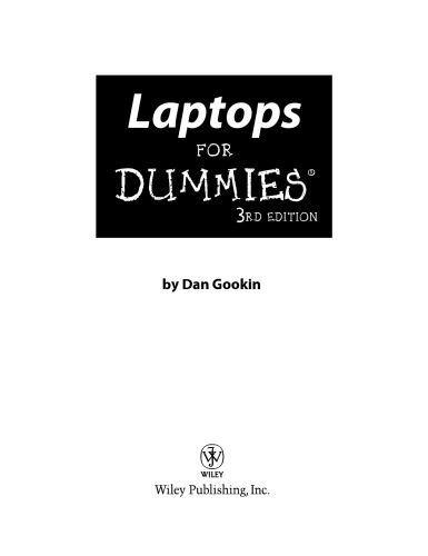 خرید و دانلود نسخه کامل کتاب Laptops For Dummies  3rd Edition