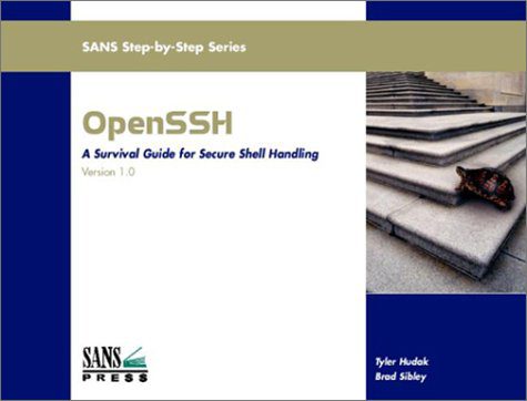 خرید و دانلود نسخه کامل کتاب OpenSSH: A Survival Guide for Secure Shell Handling  Version 1.0