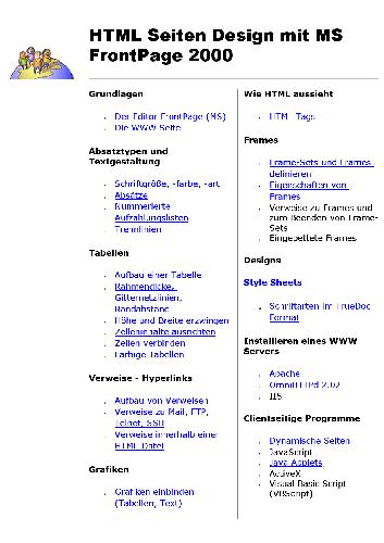 خرید و دانلود نسخه کامل کتاب HTML Seiten Design mit MS FrontPage 2000