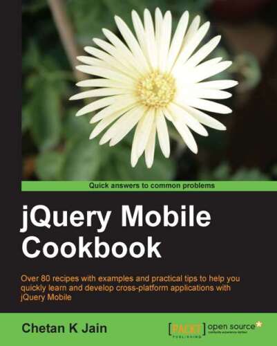 خرید و دانلود نسخه کامل کتاب jQuery Mobile Cookbook
