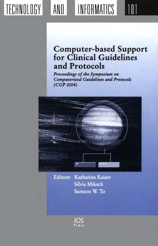 خرید و دانلود نسخه کامل کتاب Computer-Based Support for Clinical Guidelines and Protocols: Proceedings of the Symposium