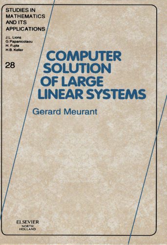 خرید و دانلود نسخه کامل کتاب Computer solution of large linear systems