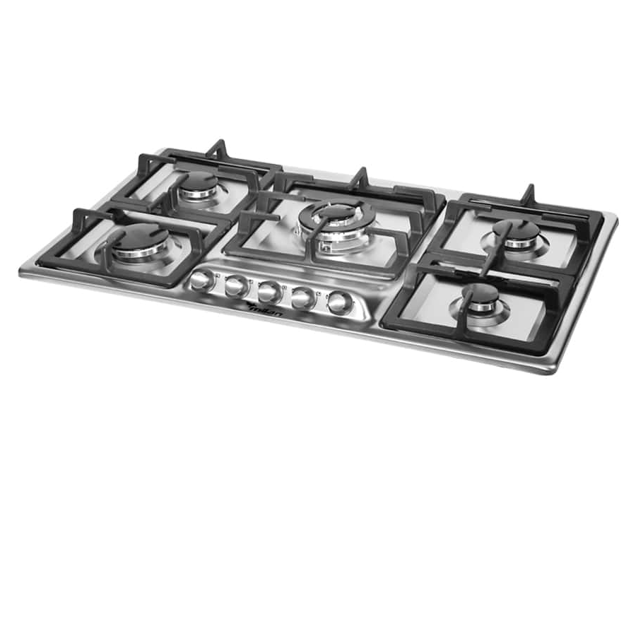 اجاق گاز رومیزی استیل توکار میلان برنز (milanbronze) مدل S9