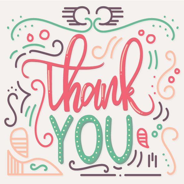 لیبل تشکر (thank you) پک 10 عدد