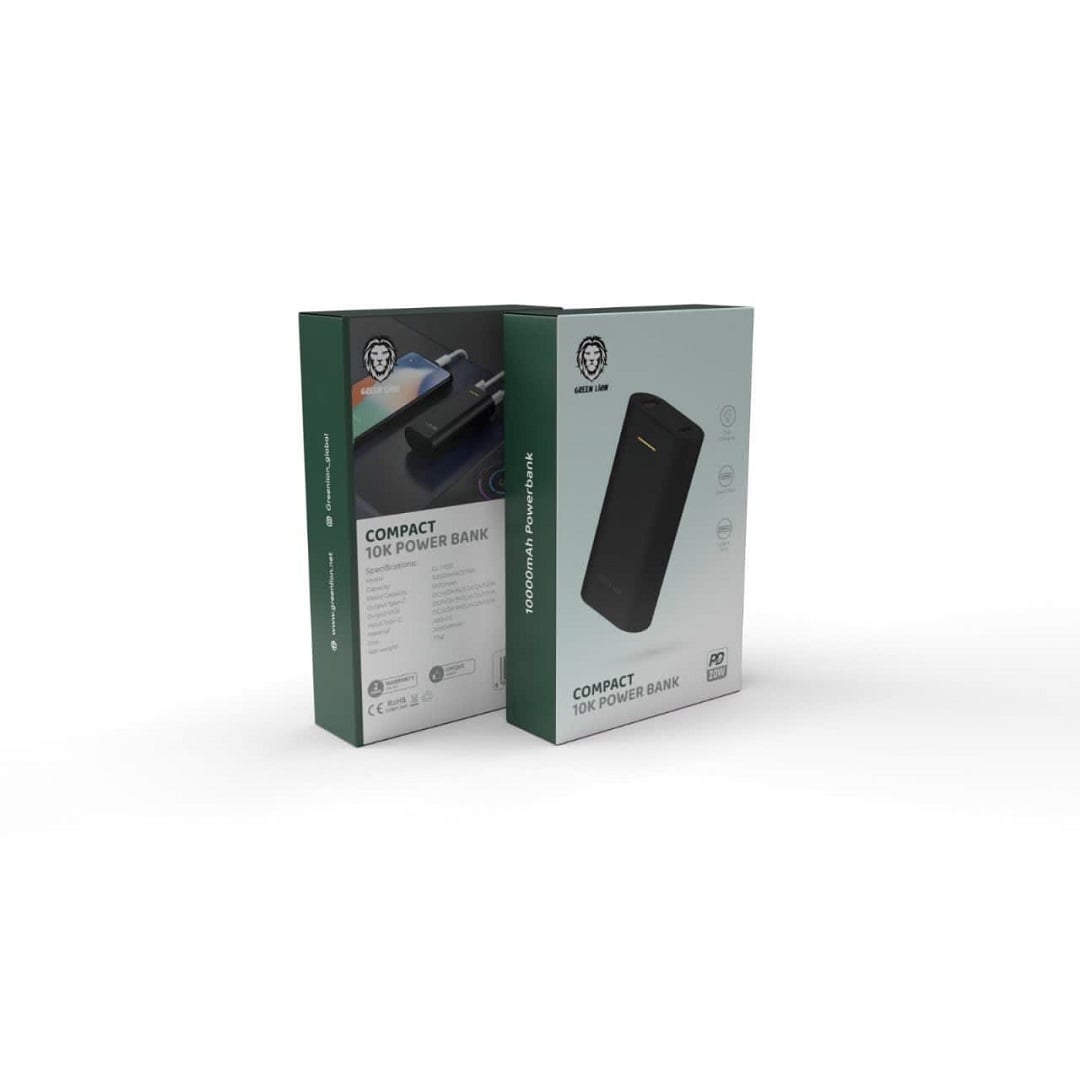 پاوربانک 10000mAh گرین لاین مدل Compact 10