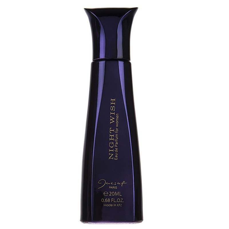 عطر جیبی زنانه ژک ساف مدل نایت ویش با رایحه گرم، شیرین حجم 22 میلیلیتر