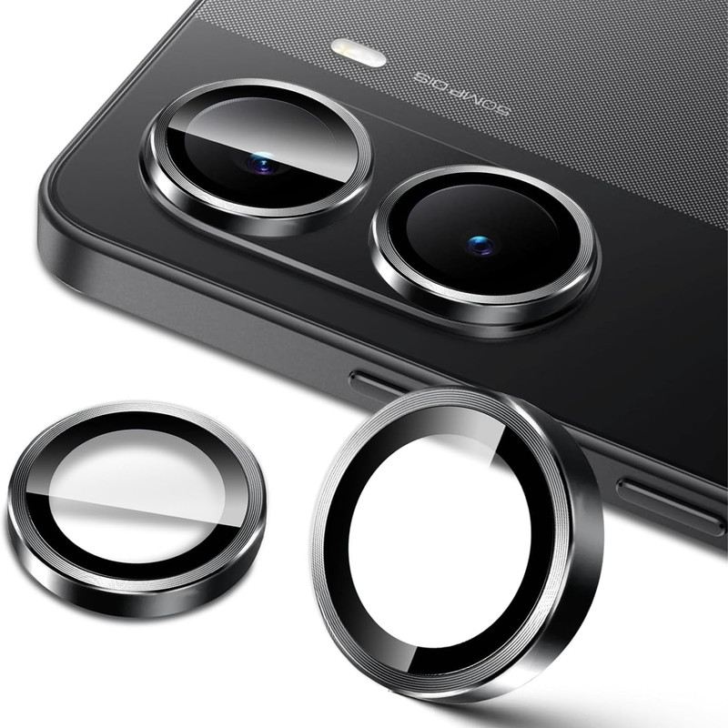 محافظ لنز دوربین فلزی مدل Objektif مناسب برای گوشی موبایل شیائومی Poco X7 Pro Ham