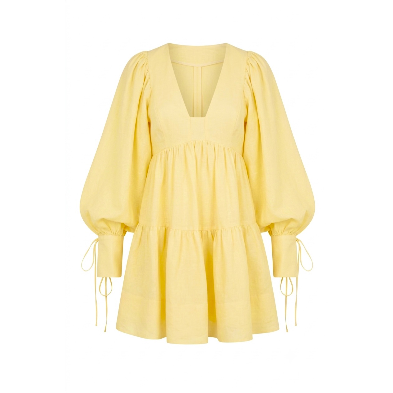 پیراهن عروسکی لیمو زنانه بوهو boohoo انگلستان سایز 38