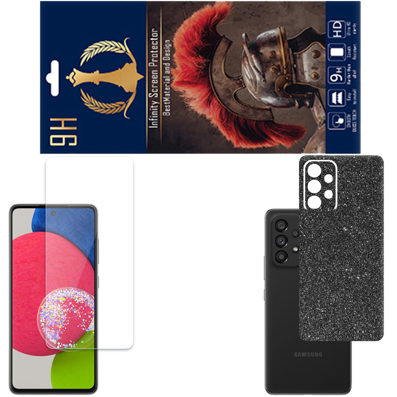محافظ صفحه نمایش اینفینیتی مدل PRO مناسب برای گوشی موبایل سامسونگ GALAXY A53 به همراه برچسب پوششی – با بهترین کیفیت