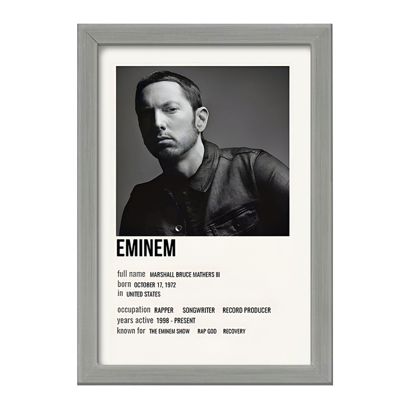 ارسال دیجی کالا تابلو خندالو طرح امینم Eminem کد F14203 ارسال دیجی کالا
