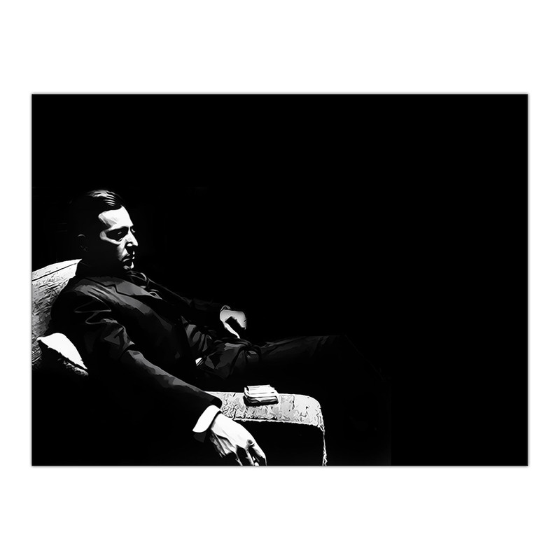 تابلو شاسی گالری آگاپه مدل H66 طرح Al Pacino