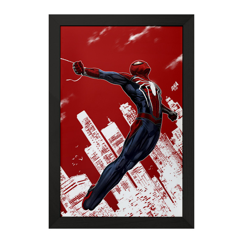 تابلو خندالو مدل مرد عنکبوتی Spider Man کد F1116 ارسال فوری