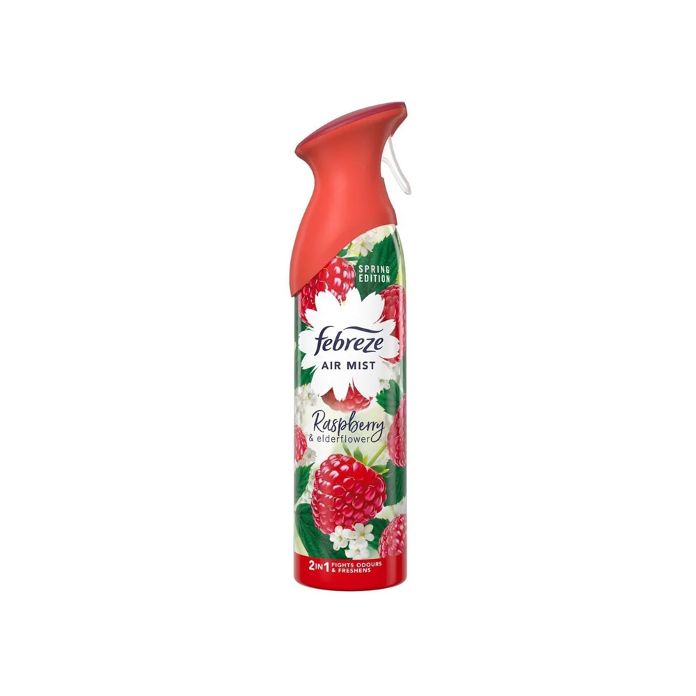 اسپری خوشبو کننده هوا فبرز سری AIR MIST مدل RASPBERRY رایحه تمشک حجم 185 میل