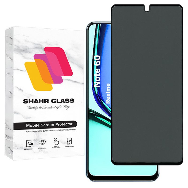 محافظ صفحه نمایش شهر گلس مدل PRIS20 مناسب برای گوشی موبایل ریلمی Note 60 – با بهترین کیفیت