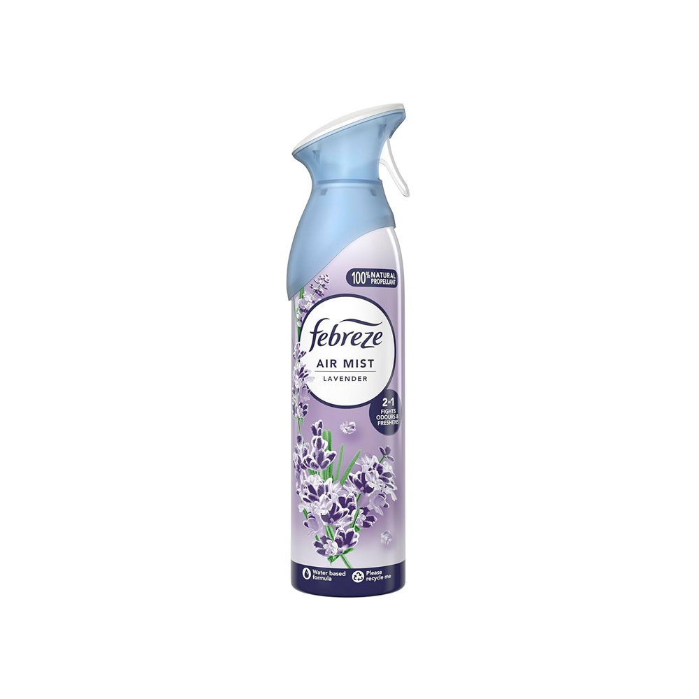 اسپری خوشبو کننده هوا فبرز سری AIR MIST مدل LAVENDER رایحه اسطخدوس حجم 185 میل