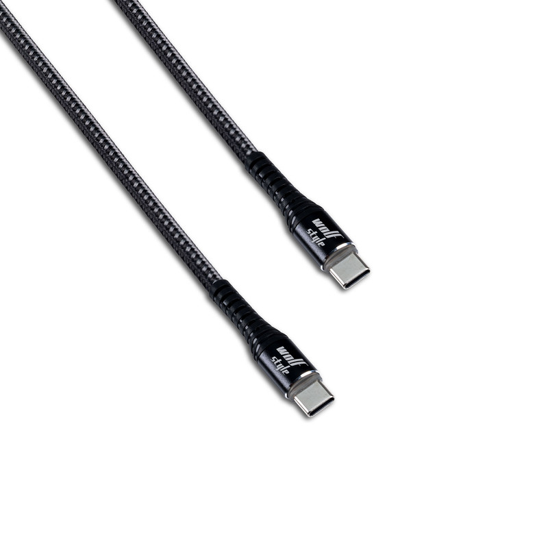 SA کابل شارژ USB-C به USB-C فوموتک مدل WS-117C طول 1 متر