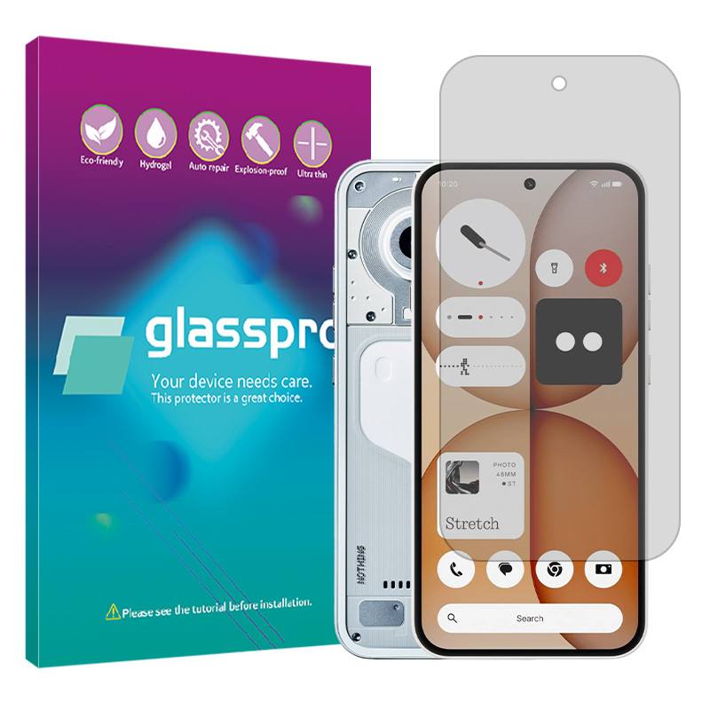 محافظ صفحه نمایش مات گلس پرو مدل هیدروژلی مناسب برای گوشی موبایل ناتینگ Phone 4a – با بهترین کیفیت