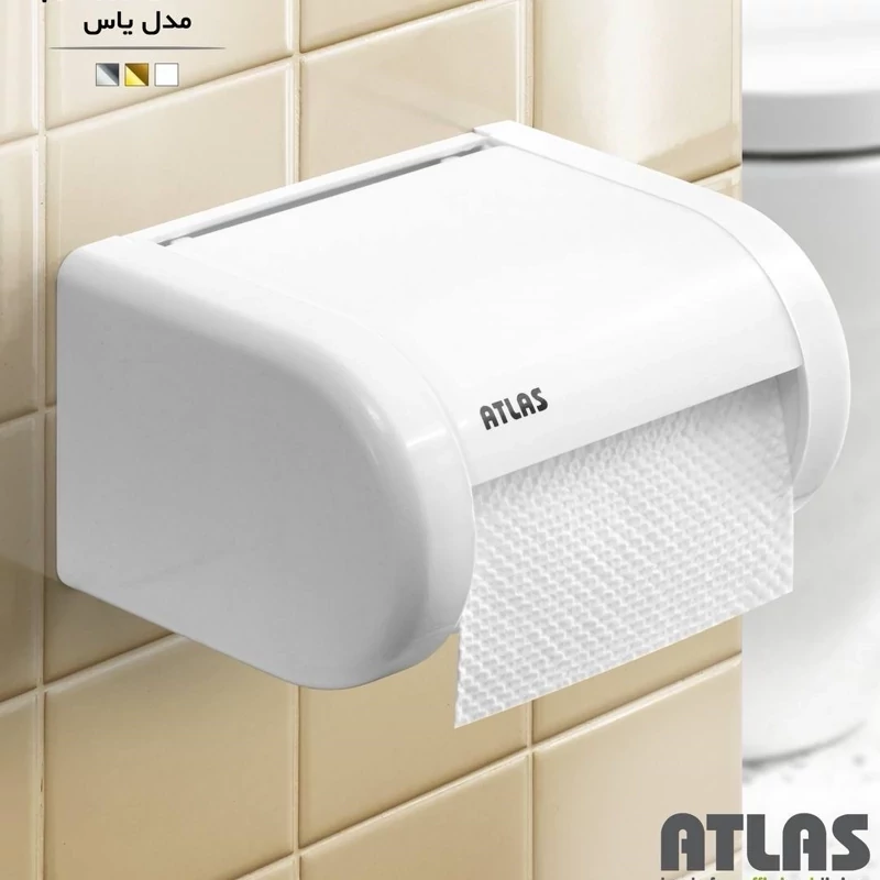 جا دستمال توالت اطلس مدل یاس مدل 1