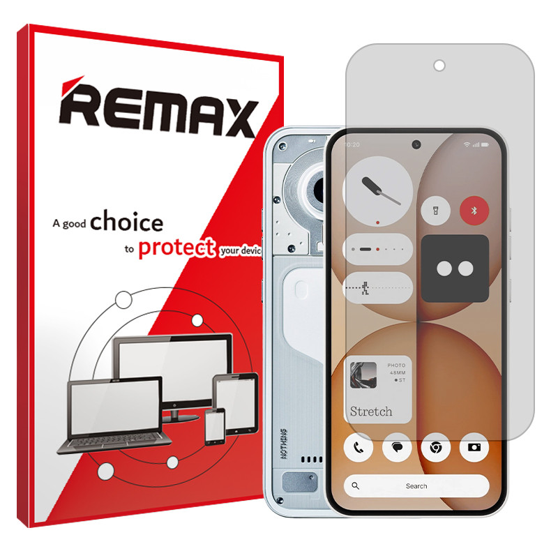 محافظ صفحه نمایش مات ریمکس مدل هیدروژلی مناسب برای گوشی موبایل ناتینگ Phone 4a ارسال سریع