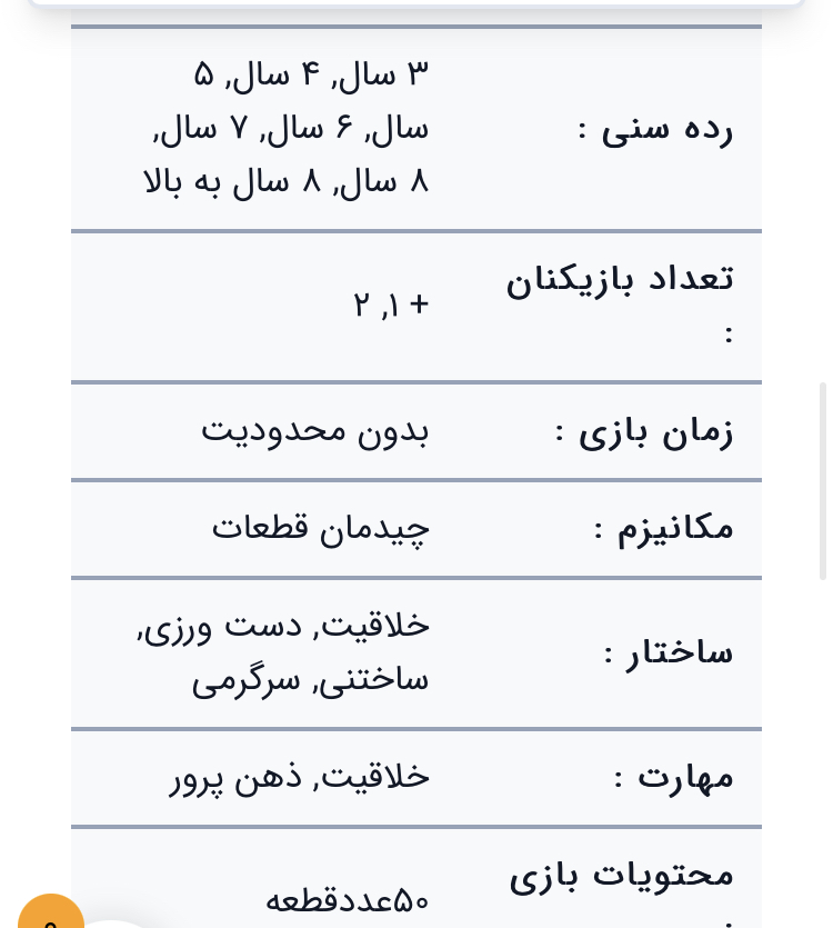 هزارخانه جعبه ایی مدل 1