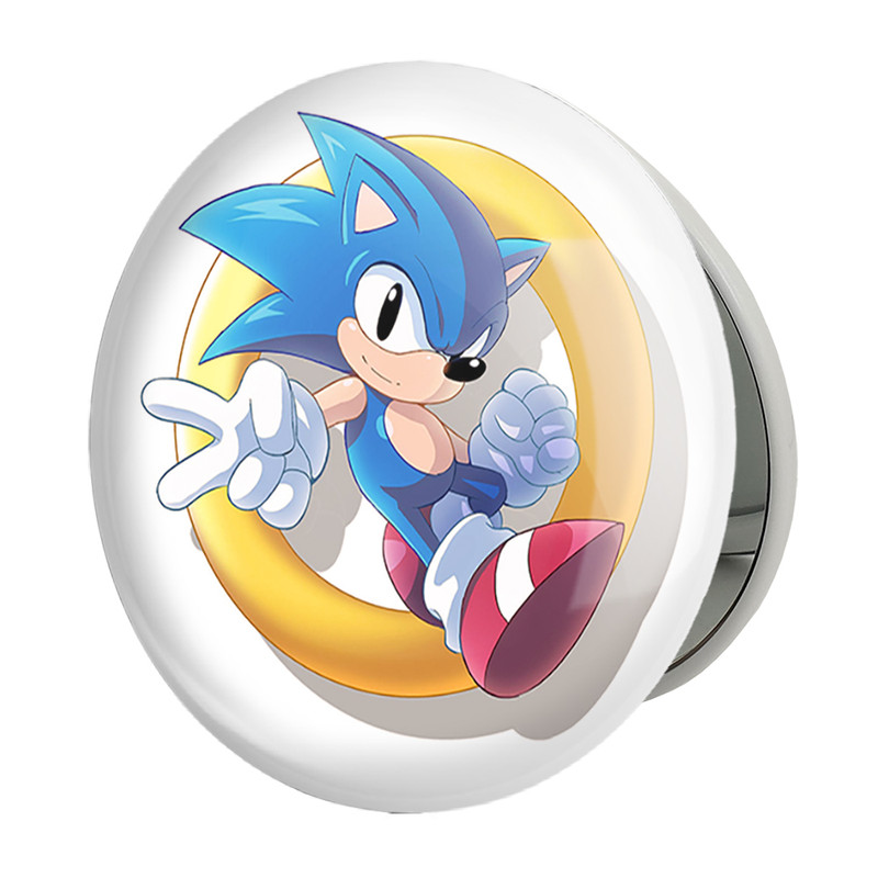 ارسال دیجی کالا آینه جیبی خندالو طرح سونیک Sonic مدل تاشو کد 37039 ارسال دیجی کالا